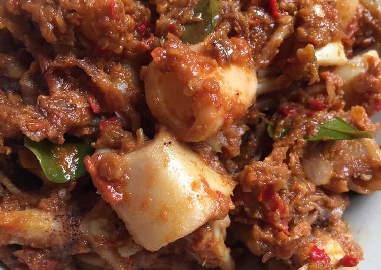 Resep Cumi Asin mercon Lezat