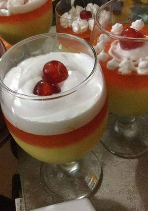 A picture of Jeelly creamy custard.