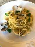 Spaghetti alle Vongole with Rum