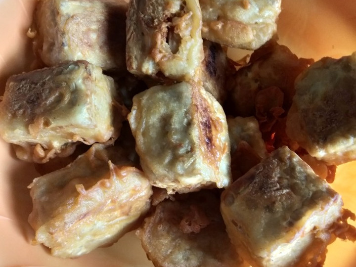 Cara Gampang Membuat Tempe isi cabe/tempe jeletot Anti Gagal