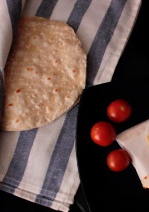 A picture of Homemade Flour Tortillas.