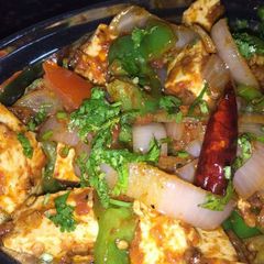 A picture of Kadahi Paneer.