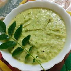 A picture of Chana dal Coconut Chutney.