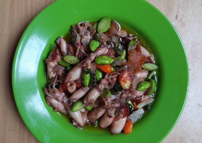 Resep Cumi Asin Pete Enak Oleh Rara Cookpad