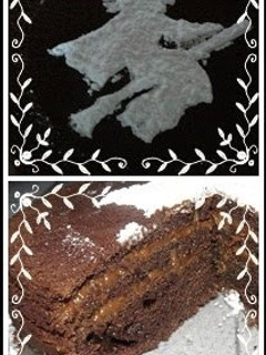 Una foto de Torta de Chocolate Halloween