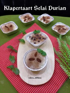 Foto resep Klapertaart Selai Durian