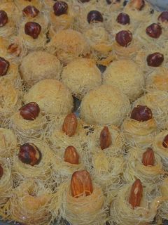 صورة لوصفة كنافة عش البلبل والفنجان