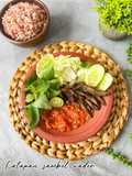 Lalapan sambel wader khas Banyuwangi