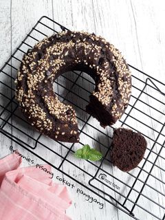 Foto resep Brownies pisang coklat panggang