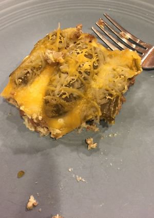 A picture of Chile Relleno Bake.