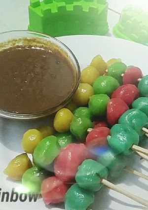 Foto resep Cilok rainbow
