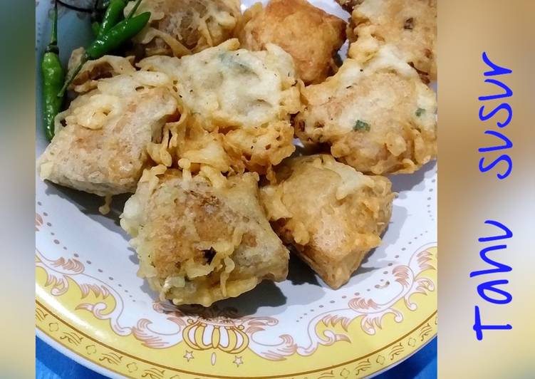 Tahu susur (isi sayur)