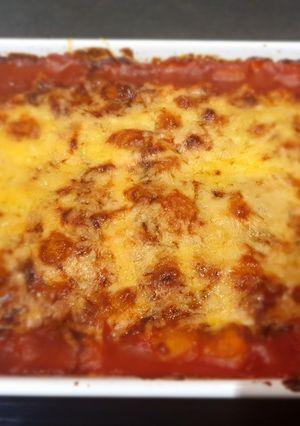 A picture of Cheesy Gnocchi Bake.