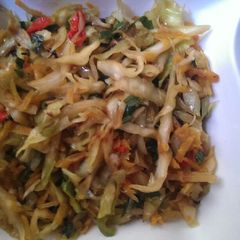 A picture of Cabbage stirfry.