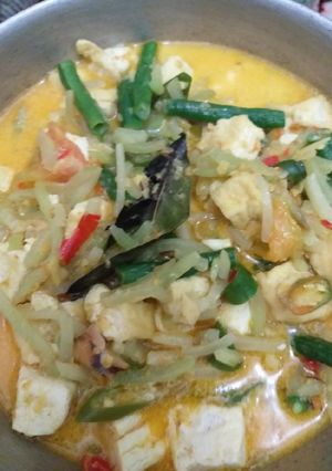 Foto resep Sayur lodeh labu