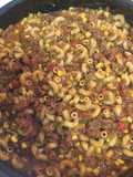 Venison Chili Pasta