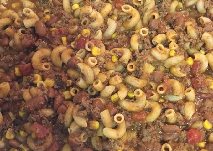 Steps to Make Homemade Venison Chili Pasta