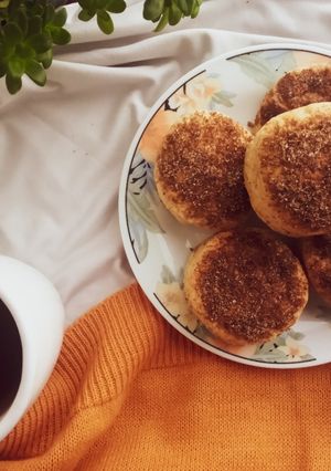 Una foto de Tortitas negras SIN GLUTEN