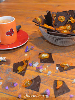 Una foto de Chocolate & kumquats con Thermomix
