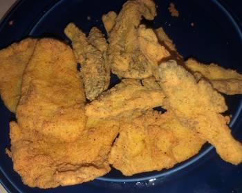 Ultimate Make Recipe Fried perch and morel mushrooms  Savory Delicious