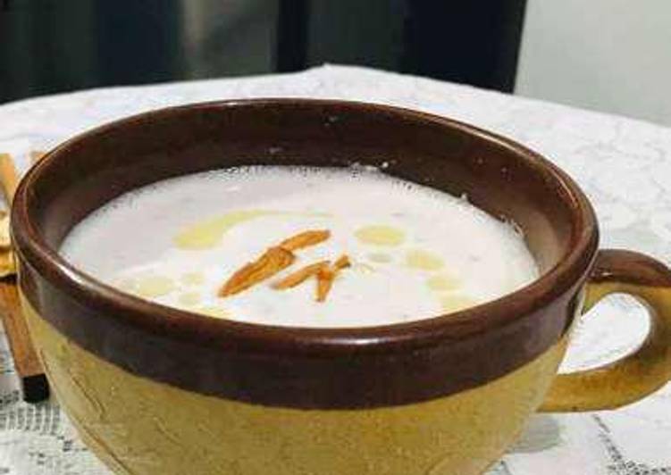 Wheat Sprout Almond Soup