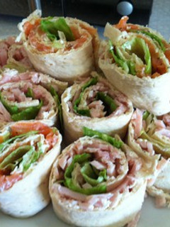 Una foto de Rollitos de verdura al prosciutto