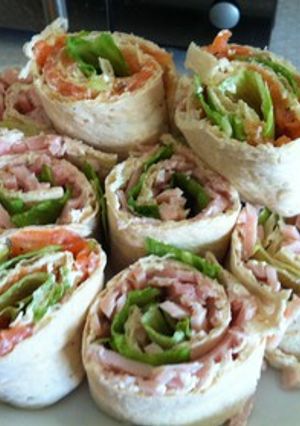 Una foto de Rollitos de verdura al prosciutto