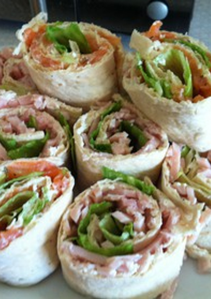 Una foto de Rollitos de verdura al prosciutto