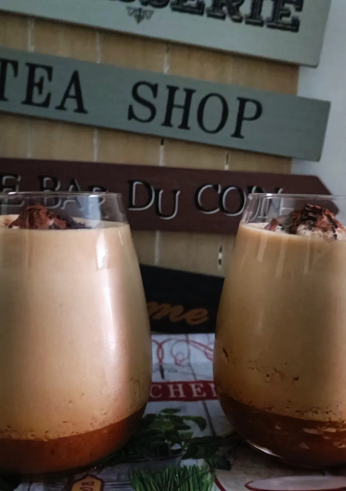 Una foto de Frappé casero cero calorías