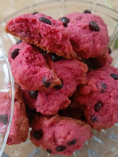 Foto resep Red Velvet choco chips cookies