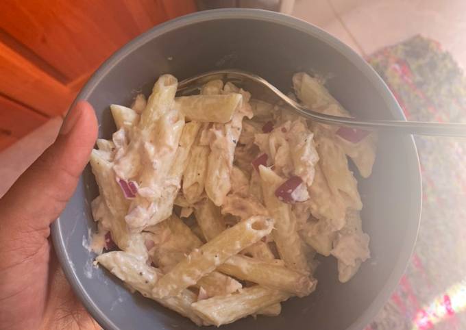 How to Prepare Perfect I just got back tuna pasta salad