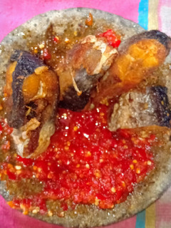 Foto resep Geprek pindang patin