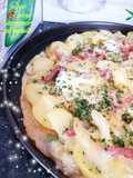 Savoyard-Style Pizza Wrap with Munster or Raclette Cheese