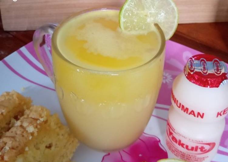 Cara Gampang Menyiapkan Juice Nanas Yakult, Bisa Manjain Lidah