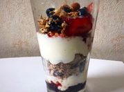 Una foto de frambuesas recetas fit