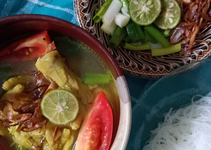 Cara Gampang Membuat Soto Ayam (Bening) Bogor Anti Gagal