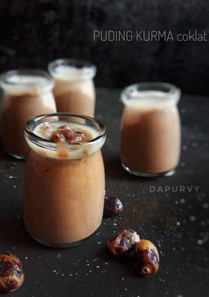 Foto resep PUDING KURMA Susu Coklat #pr_recookagarlebihjeli