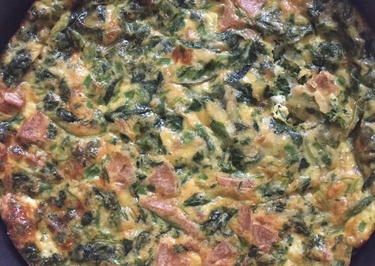 Cara Gampang Menyiapkan Spinach quiche Anti Gagal