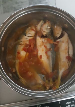 Hình của món Cá nuôm kho cà.
