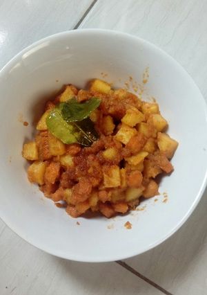Foto resep Sambel goreng kentang wortel