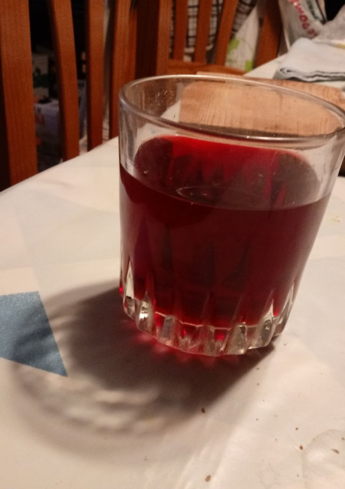 Una foto de Agua de Jamaica con estevia