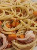 Spaghettoni al sughetto di totani