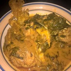 Banga soup(ofe akwu) A picture of Banga soup(ofe akwu).