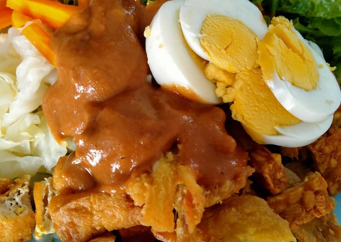 7. Gado-gado Jamur Kreesspy