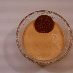 Una foto de Mousse de Turrón