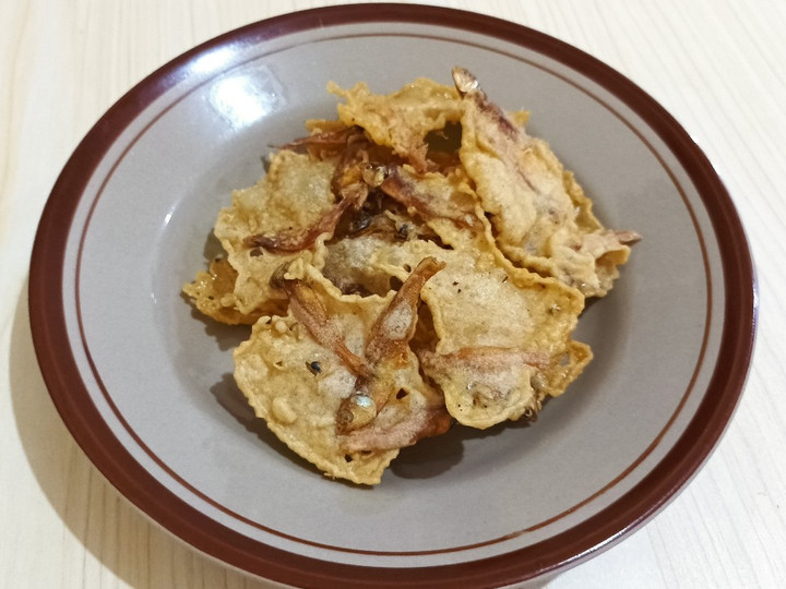 Cara Gampang Menyiapkan Peyek Ikan Teri Super Renyaah Anti Gagal