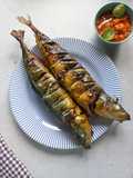 Ikan Layang bakar sambel mentah