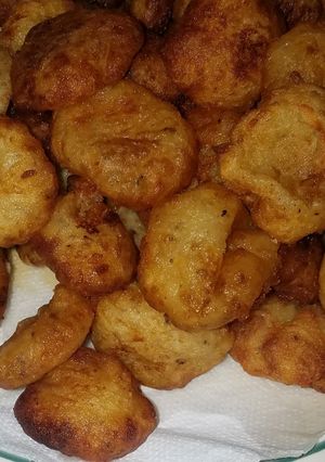 A picture of Potato pancakes.