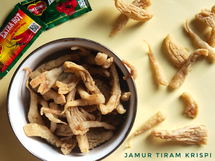 Cara Gampang Menyiapkan Jamur Tiram krispi, Enak Banget
