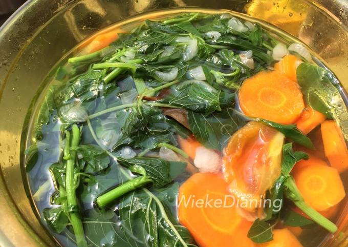 Resep Sayur Bayam Bening Dan Segar Super Simple Oleh Wieke Dianing S ...